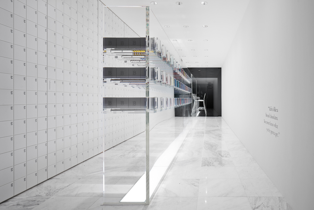 BbyB. Store
Ginza 345, Chuoku, Tokio
Design: Nendo Inc., Tokio / Mailand