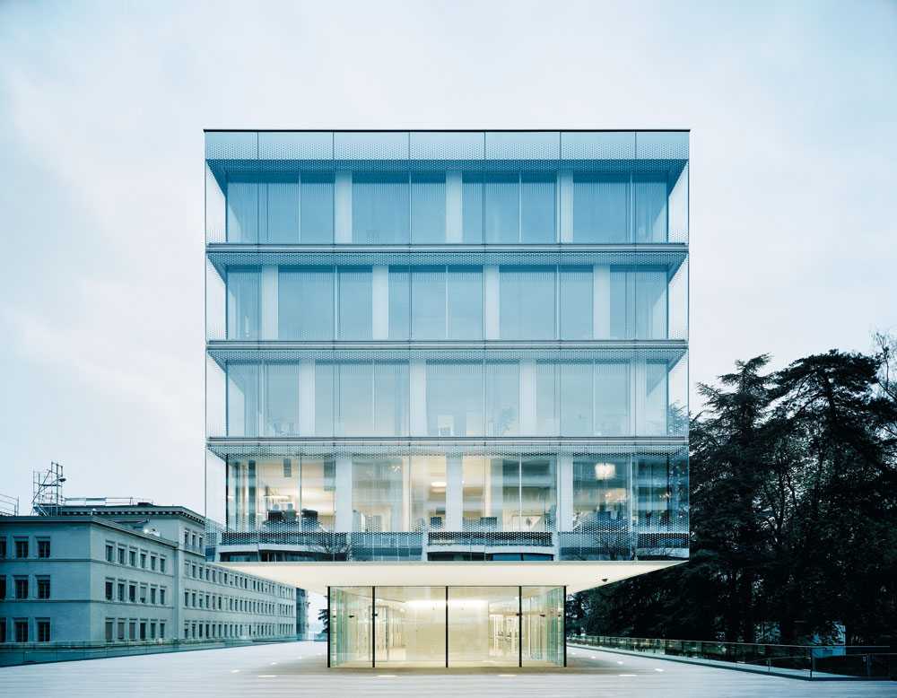 Verwaltungsgebäude in Genf