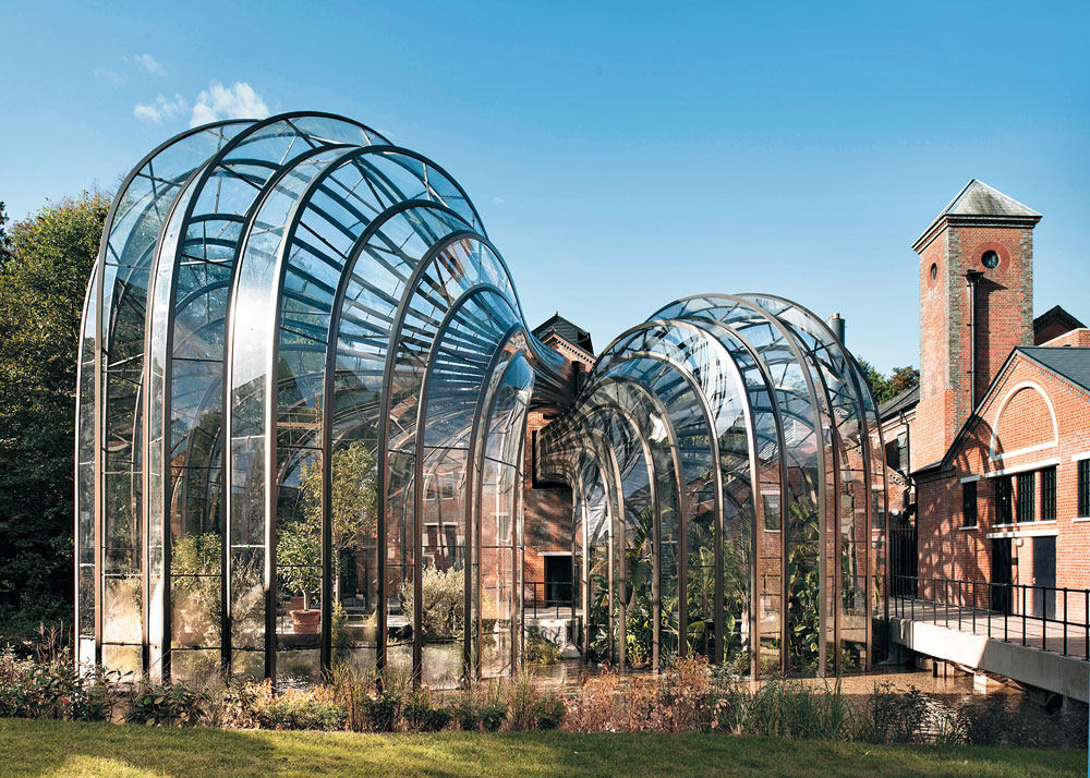 Bombay Sapphire Headquarters, Laverstoke Verglasung: Bellapart