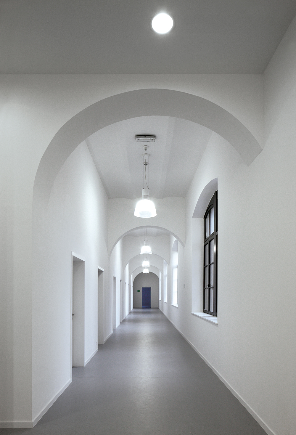 Büroflur im Altbau