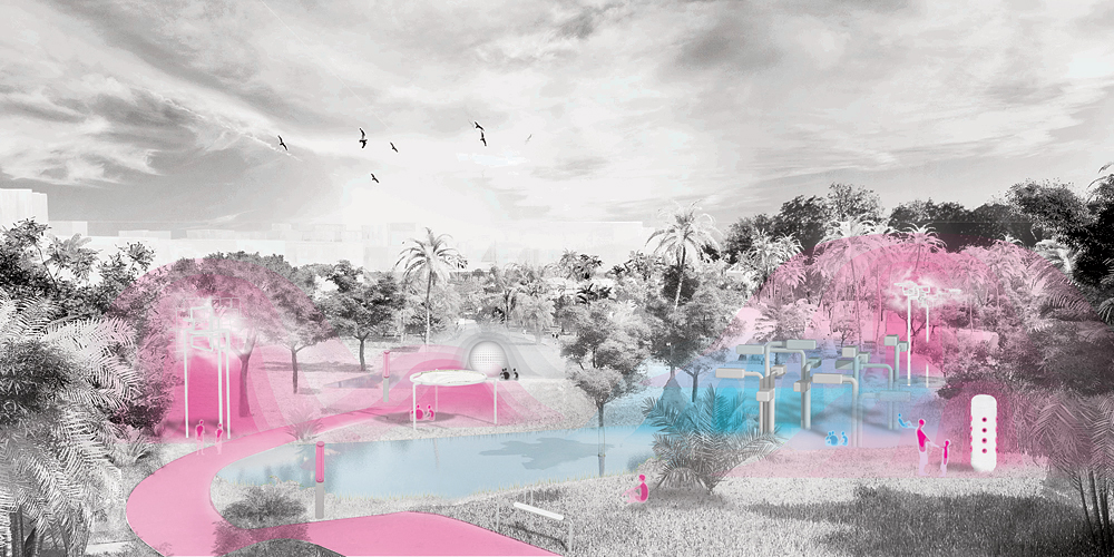 Entwurfsstudien, Phase-Shift-Park, Taiwan