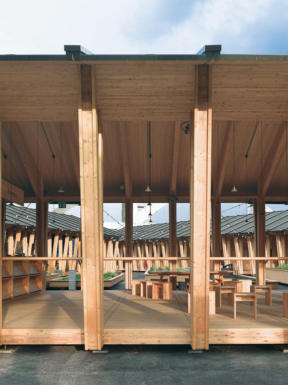 »Slow Food«-Pavillon, Arch: Herzog & de Meuron