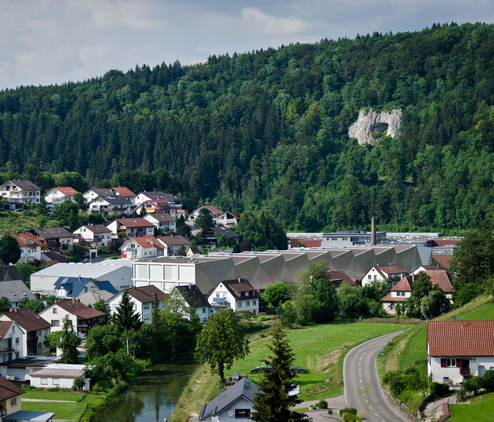 Produktionshalle 1. Bauabschnitt Trumpf, Hettingen 2013