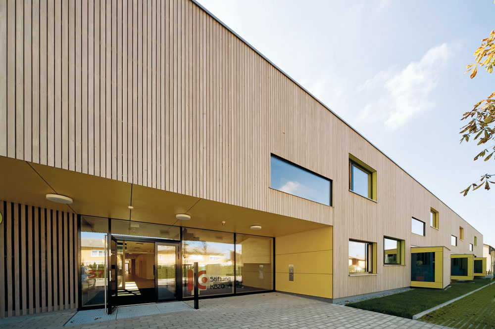 Kinderhaus Argonnenpark in Weingarten
Architekten: Lanz Schwager