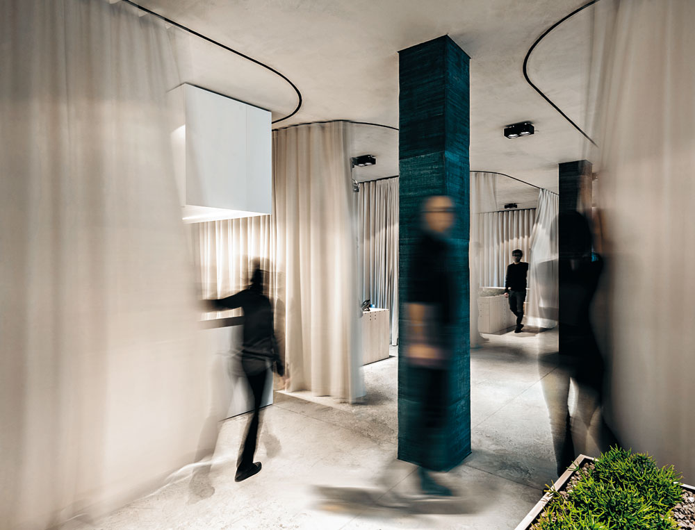 Curtain Office, Ljubljana, 2014