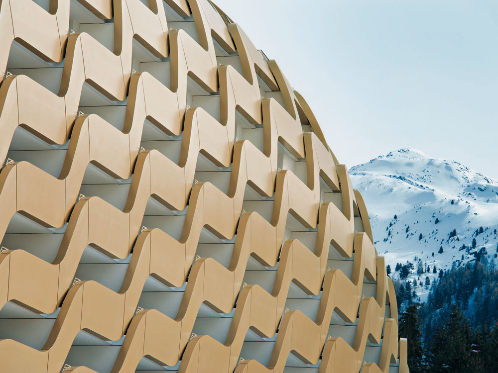 IC-Hotel in Davos, Architekt: Oliver Hofmeister
