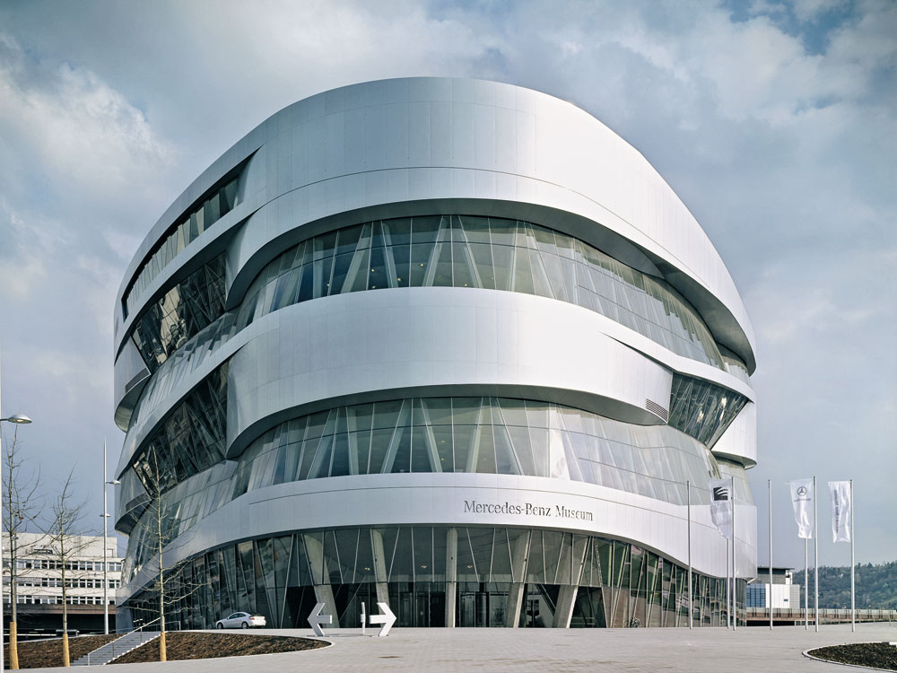 Mercedes-Benz Museum in Stuttgart, Architekten: UN-Studio, Ben van Berkel, Tobias Wallisser
