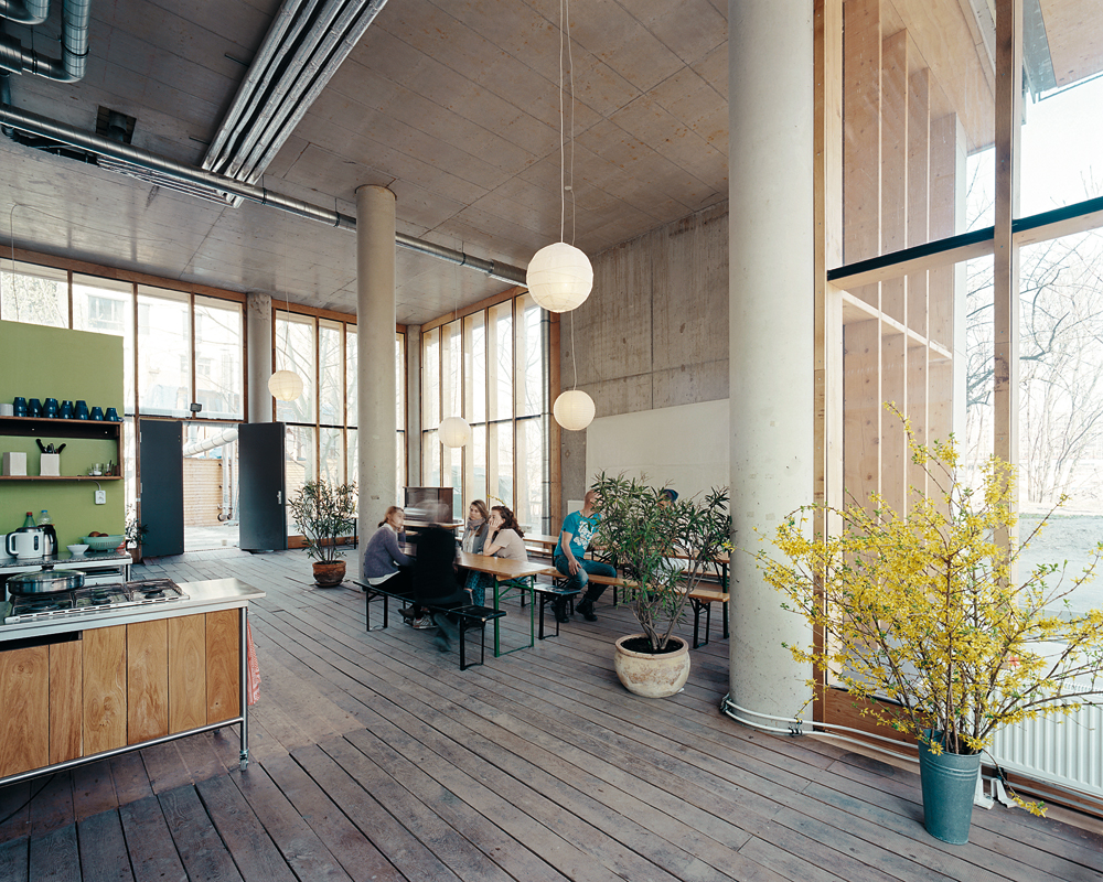 genossenschaftliche Baugemeinschaft Spreefeld in Berlin-Kreuzberg, 2014; Architekten: carpaneto.schöningh, FAT Koehl, BARarchitekten