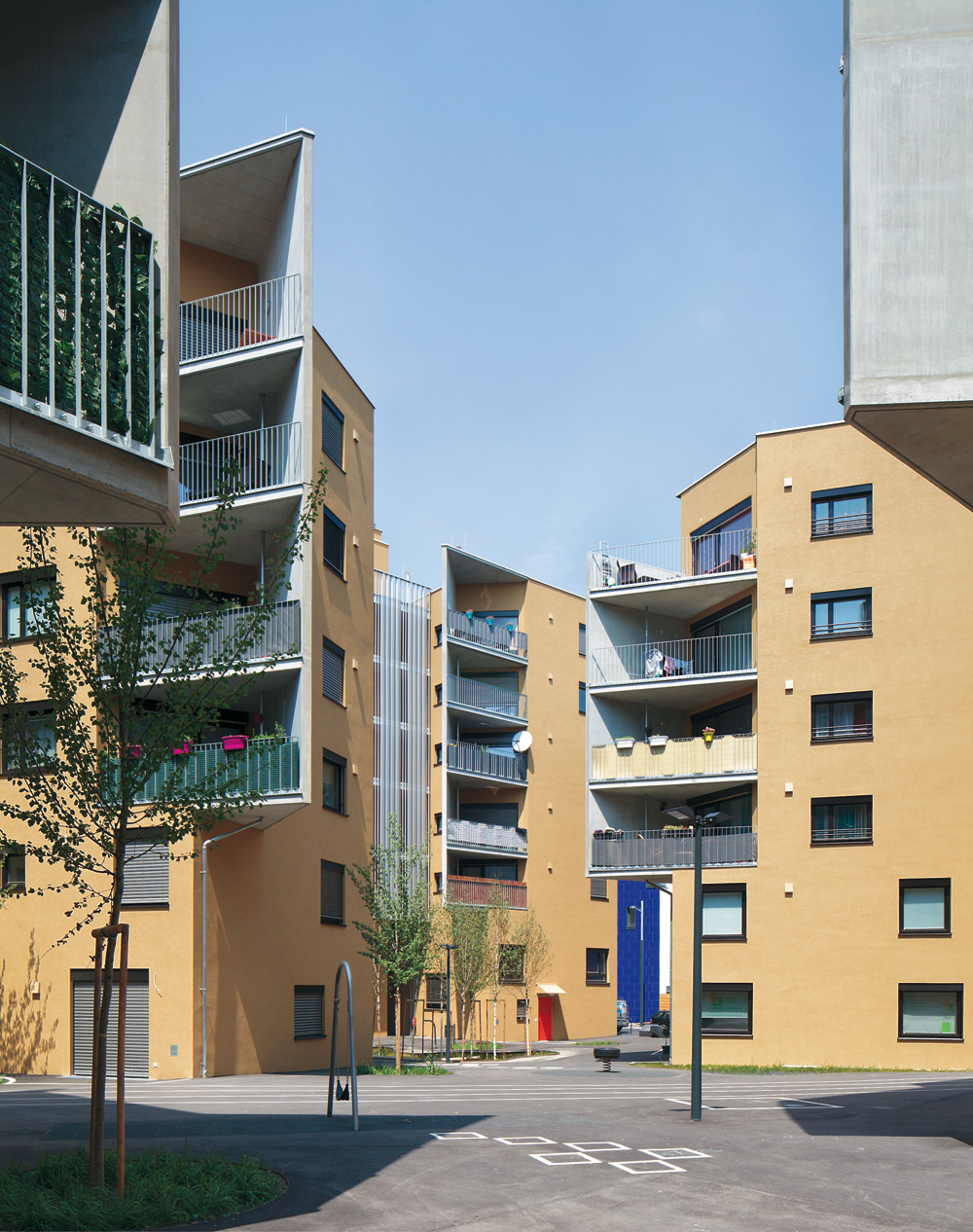 Wohnbau »Slim City«, Seestadt Aspern, 2014
Architekten: PPAG architects