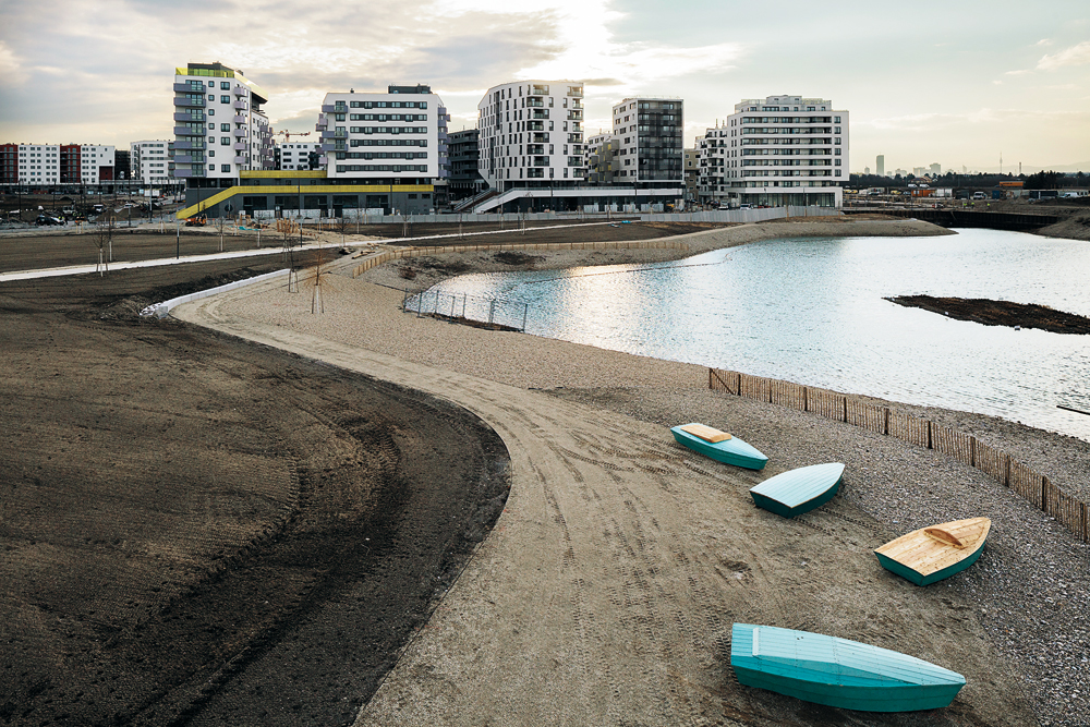Seestadt Aspern, Masterplan
Städtebau: Tovatt Architects & Planners