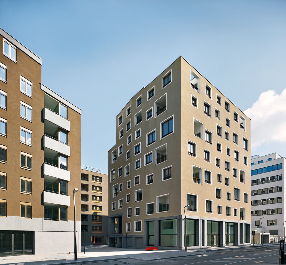 PaN Wohnpark Nordbahnhofviertel, 2013;
Architekten: Werner Neuwirth mit Sergison Bates architectes und von Ballmoos Krucker Architekten