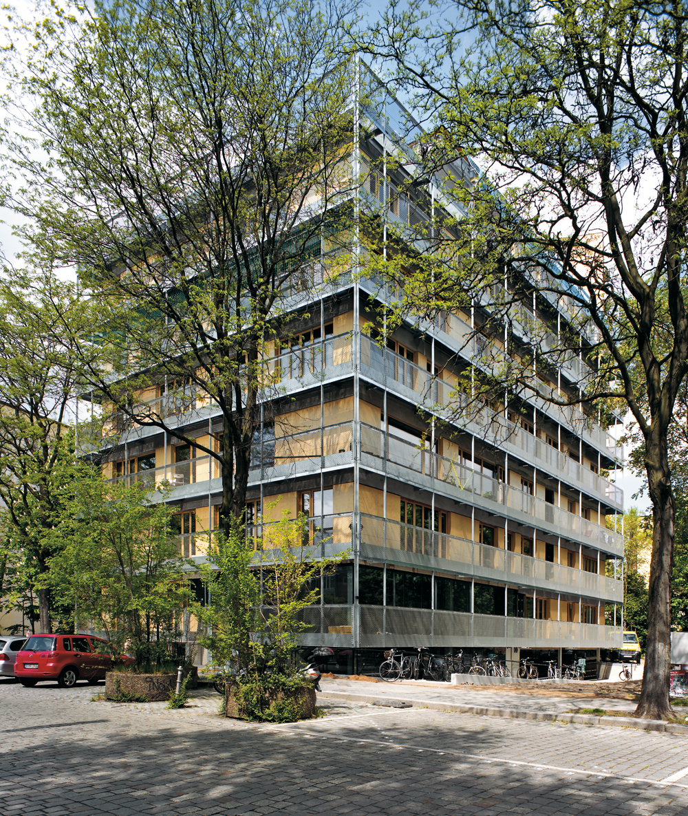 Wohnbau Ritterstraße R50 in Berlin, 2013; Architekten: ifau, Jesko Fezer, Heide & von Beckerath Architekten