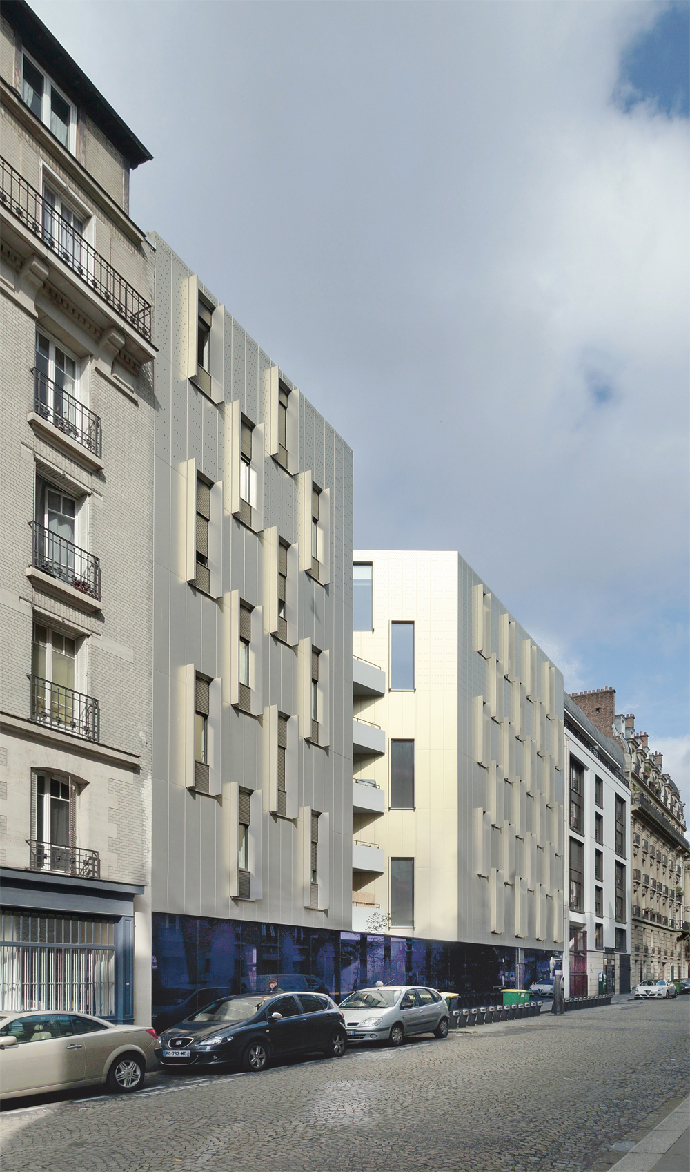 Sozialer Wohnungsbau in Paris, Gaëtan Le Penhuel & Associés Architectes 2014