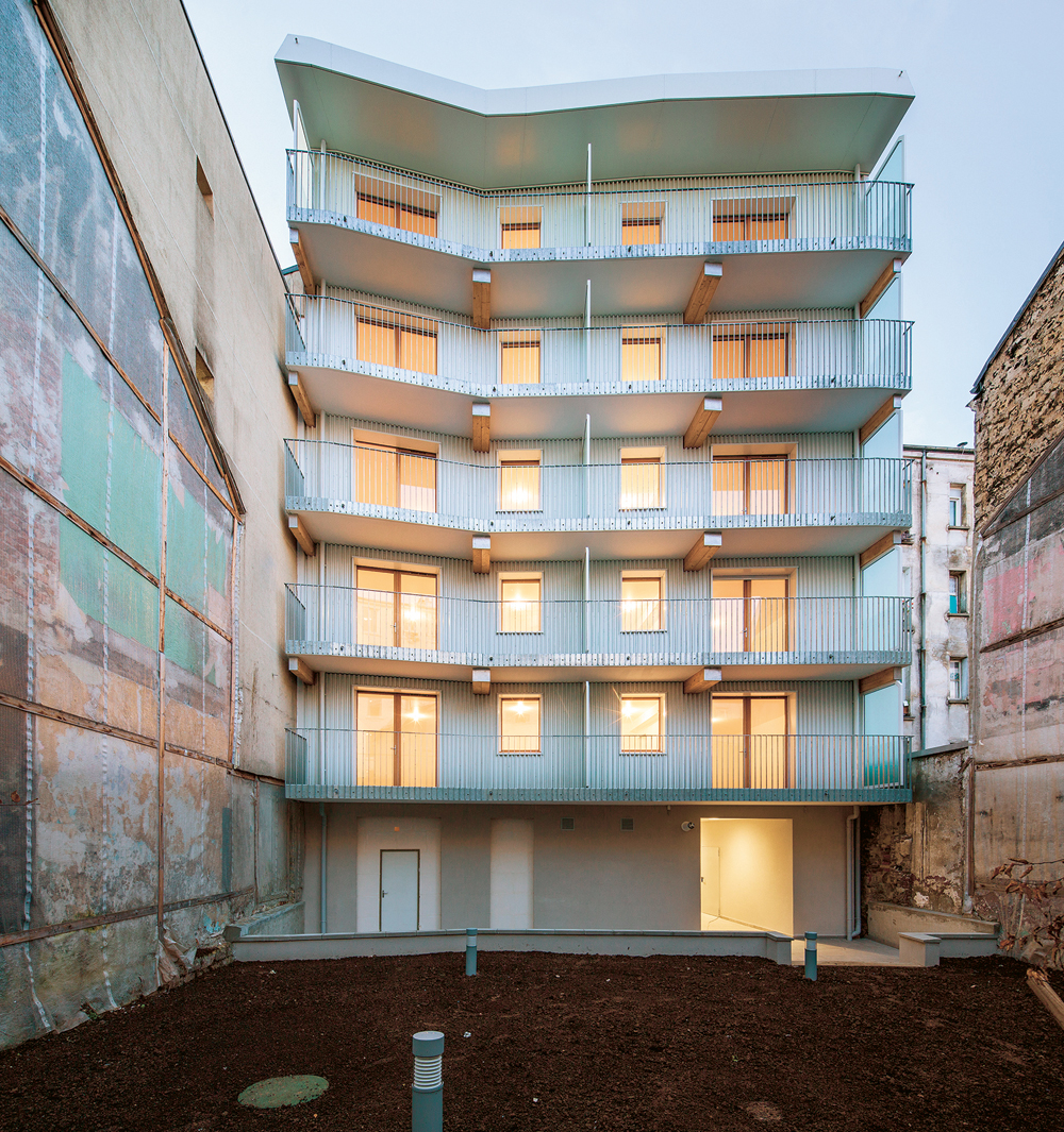 Fassade zum Hof