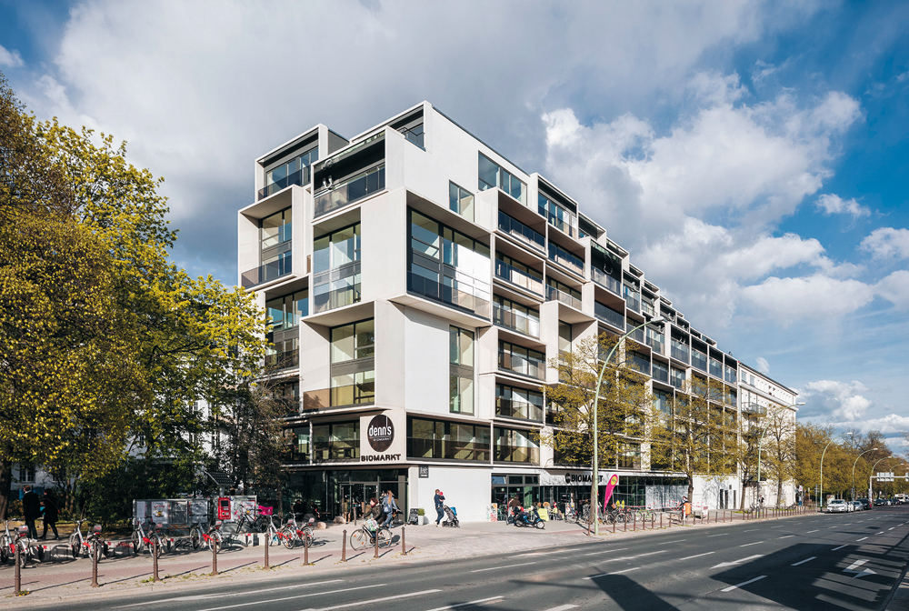 Paragon Apartments in Berlin, 2016
Architekten: Graft