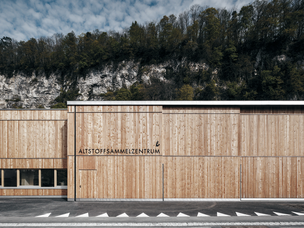 Wertstoffhof in Feldkirch