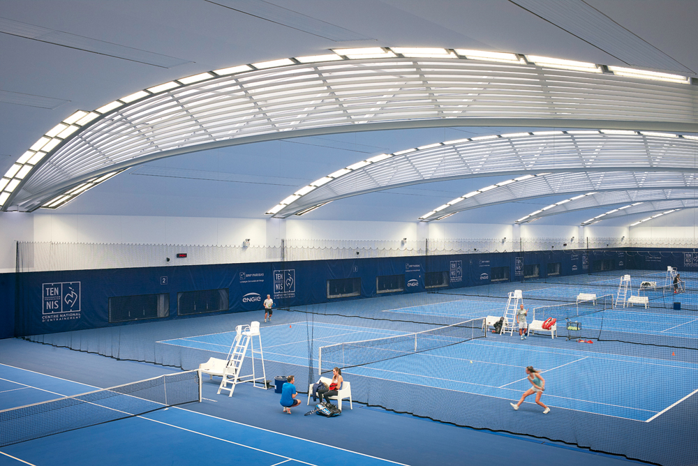 Nationales Trainingszentrum für Tennis in Paris, 2015
