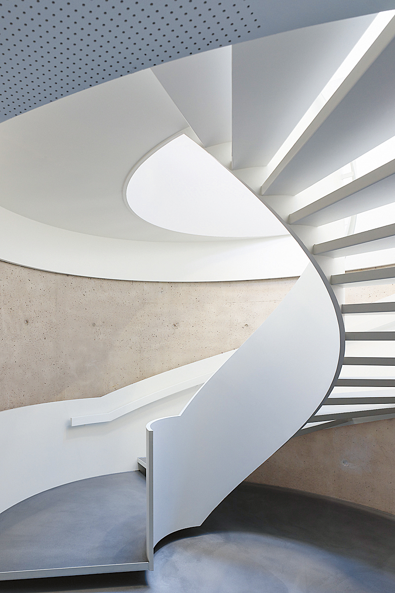 Wendeltreppe ins Untergeschoss