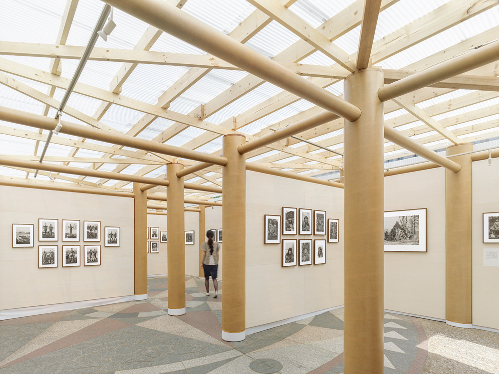»Kyotographie«, temporärer Pavillon für eine Fotografie-Ausstellung (2015), Kyoto City Hall, 604-8571 Kyoto