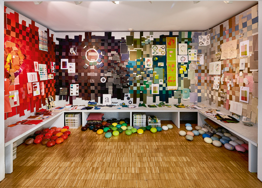 Installation für Vitra
Design: Hella Jongerius, Utrecht