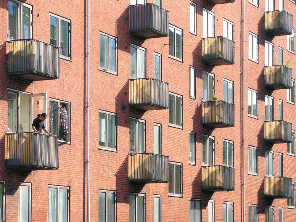 Wohngebäude in Kopenhagen
