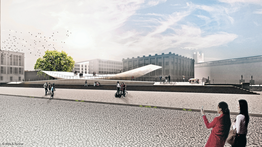 Denkmal für Freiheit und Einheit, Berlin, 2011
Architekten: Milla & Partner mit Sasha Waltz