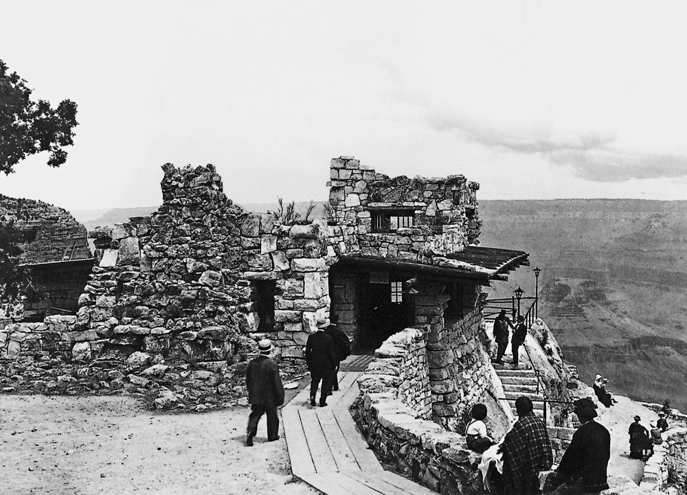 Lookout Studio, Grand Canyon National Park, 1914, Architekt: Mary Colter