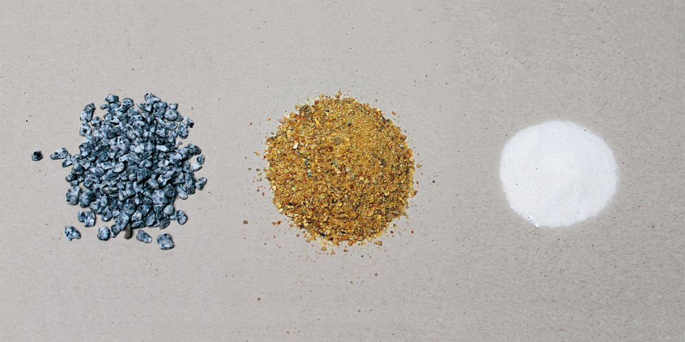 Zuschläge für Carbonbeton