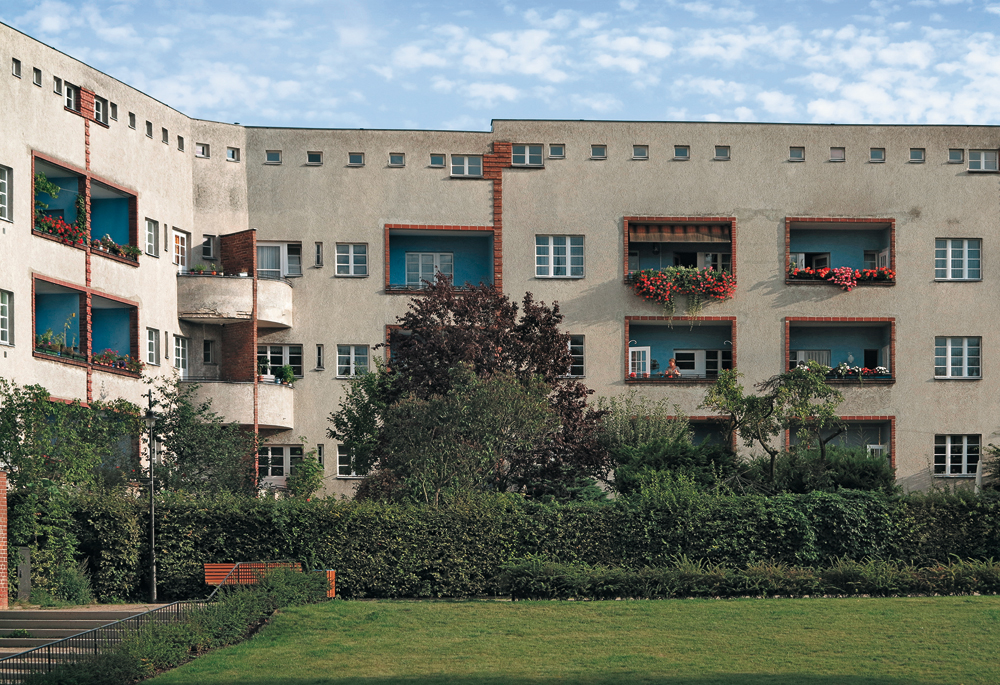 Hufeisensiedlung in Berlin-Britz, 1925 –33, Architekten: Bruno Taut, Martin Wagner