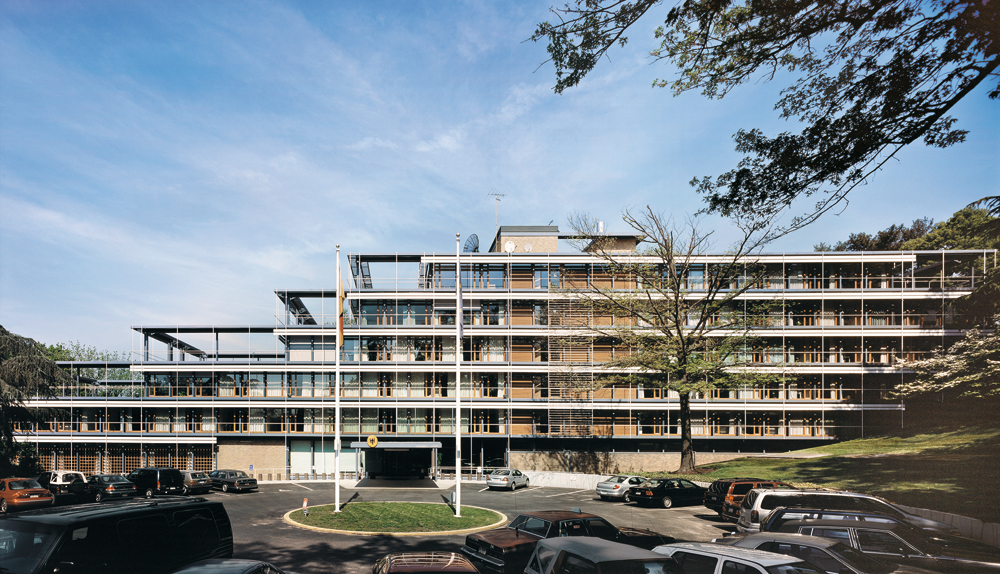 Deutsche Botschaft in Washington, 1964, Architekt: Egon Eiermann