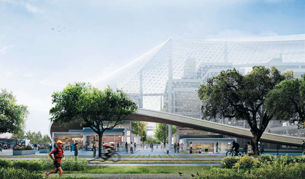 Google-Headquarter, Mountain View in Planung, Architekten: BIG / Thomas Heatherwick