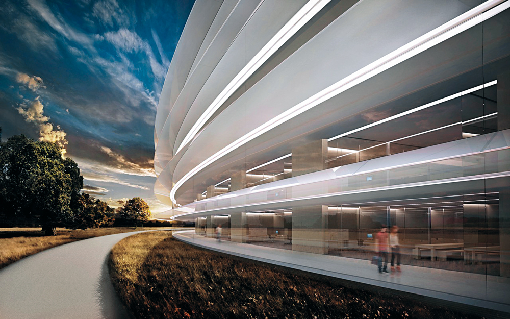 Apple Campus II, Cupertino, voraussichtliche Fertigstellung 2017, Arch.: Foster and Partners