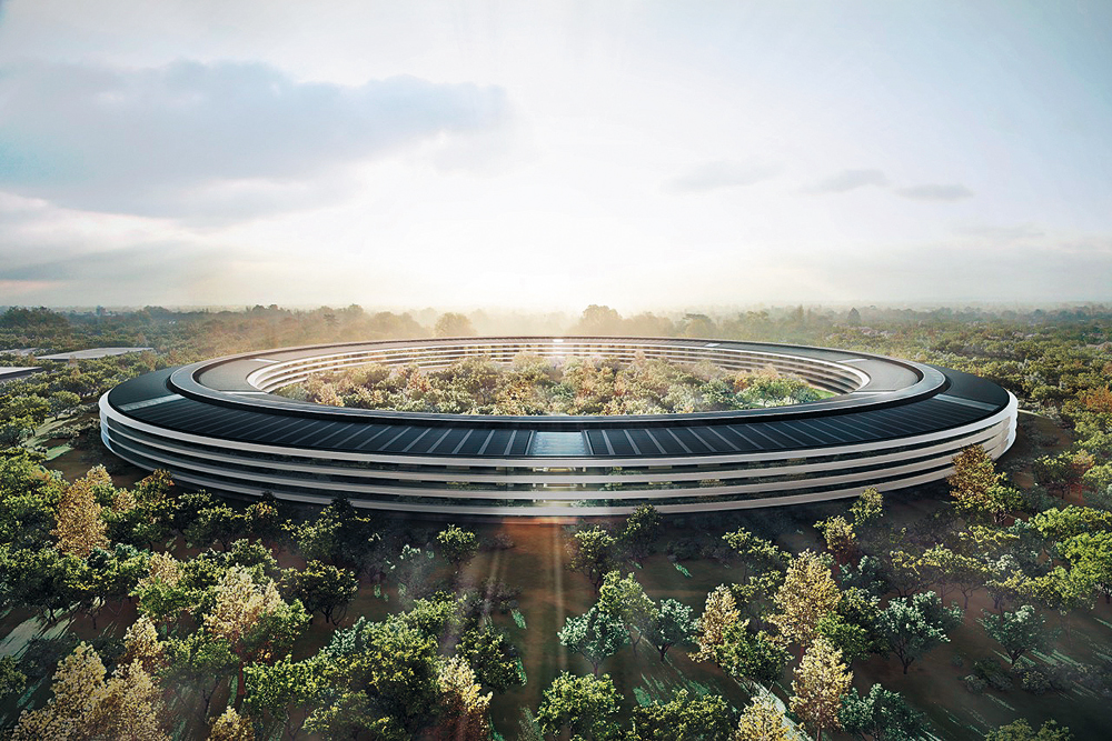 Apple Campus II, Cupertino, voraussichtliche Fertigstellung 2017, Arch.: Foster and Partners