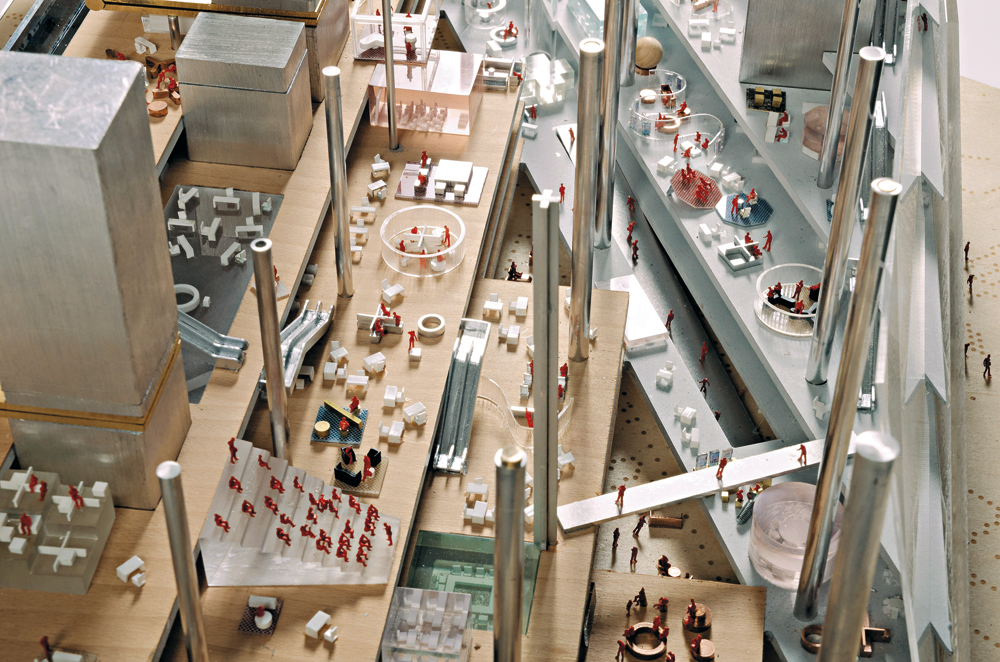 Axel Springer, Baubeginn 2016, Arch.: OMA