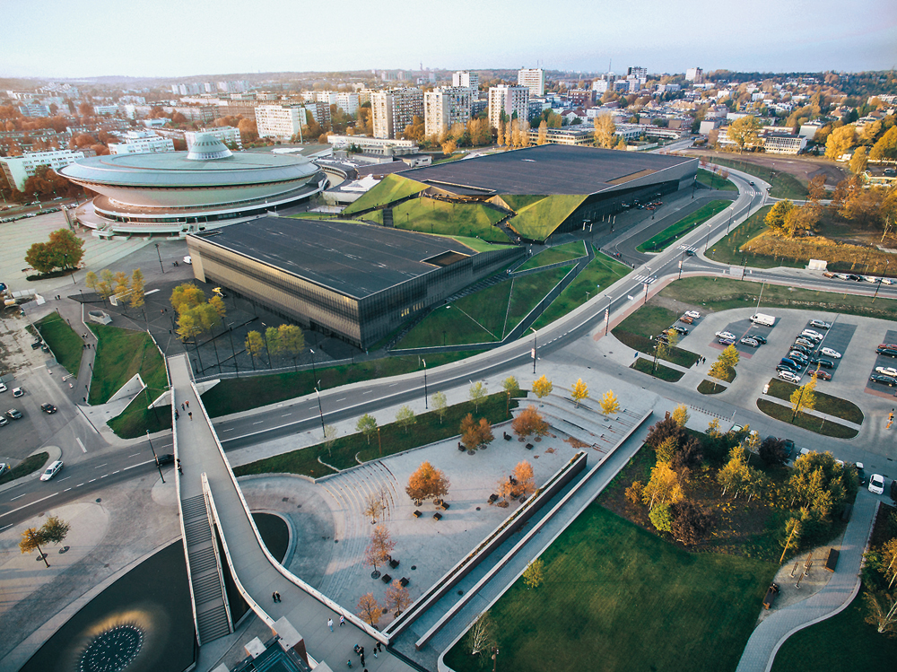 Internationales Kongresszentrum in Katowice, 2015
Jems Architekci, Warschau