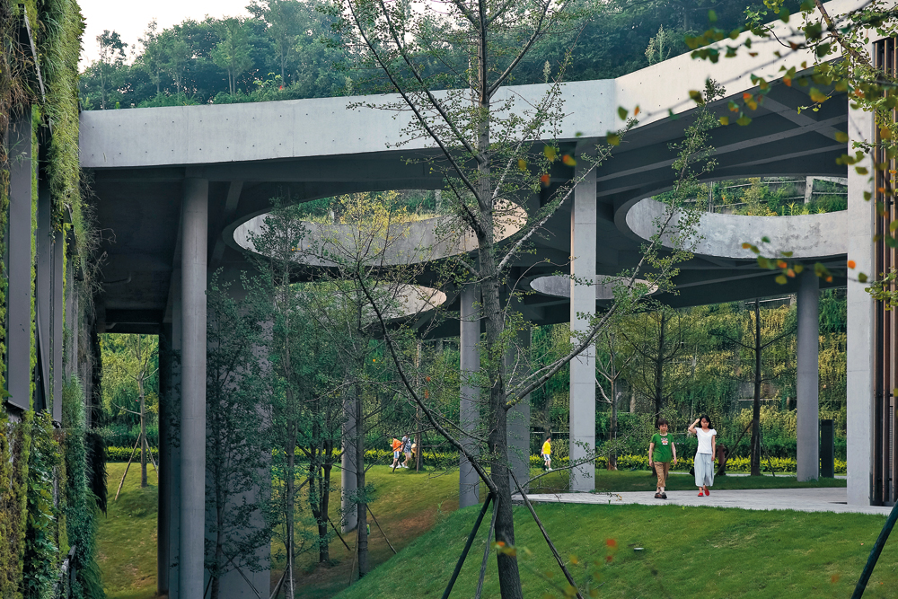 Chongqing Taoyuanju; Gemeindezentrum, 2015
Vector Architects, Peking