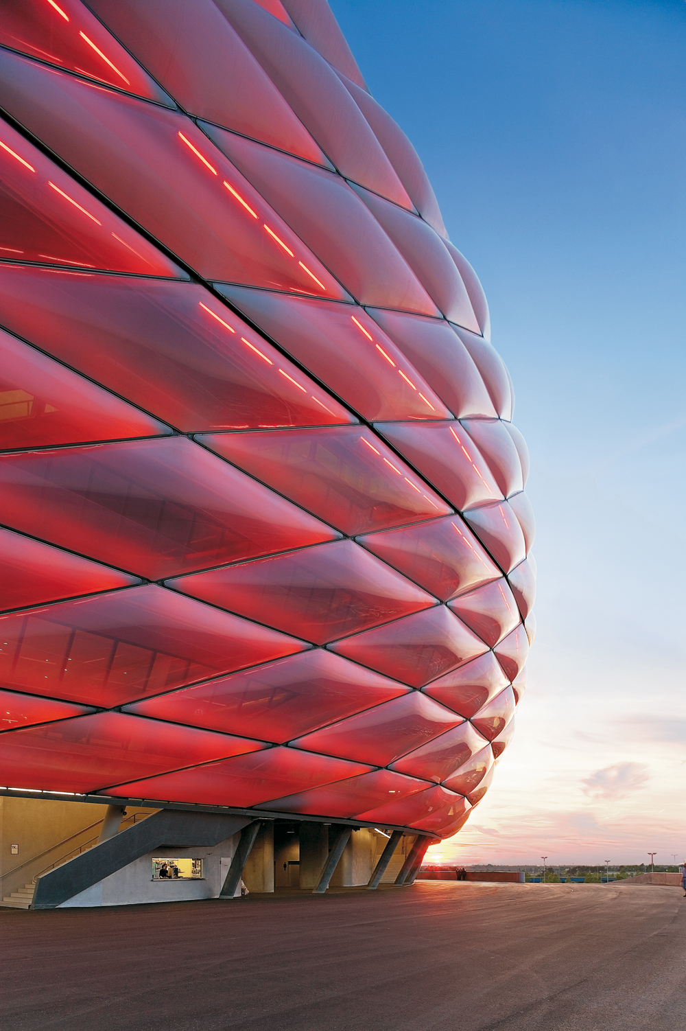 Allianz Arena in München, 2005, Herzog & de Meuron