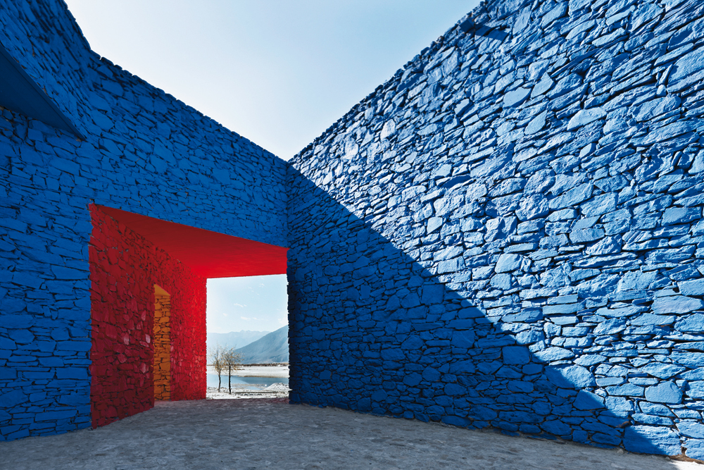 Besucherzentrum in Tibet, 2009, Standardarchitecture und Zhao Yang Studio