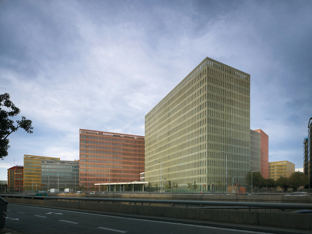 Justizviertel in Barcelona, 2011, David Chipperfield Architects mit b720 Fermín Vázquez Arquitectos