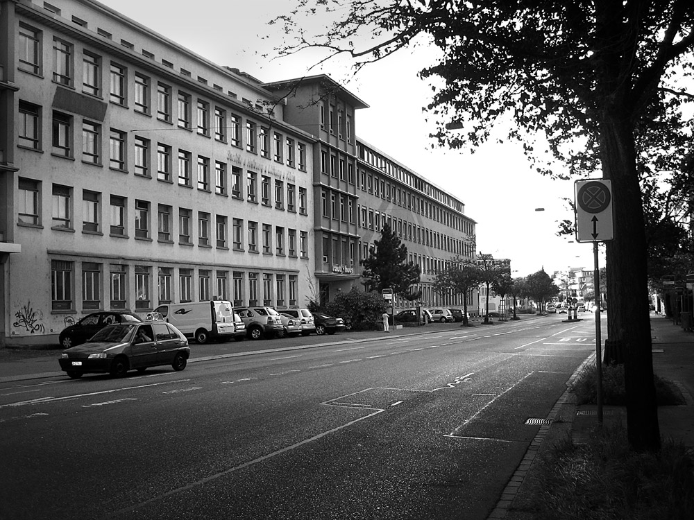 Bestandsgebäude vor dem Umbau
