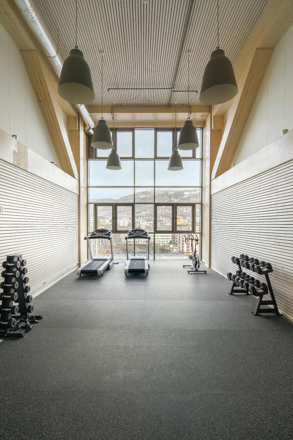 Fitnessraum im Obergeschoss