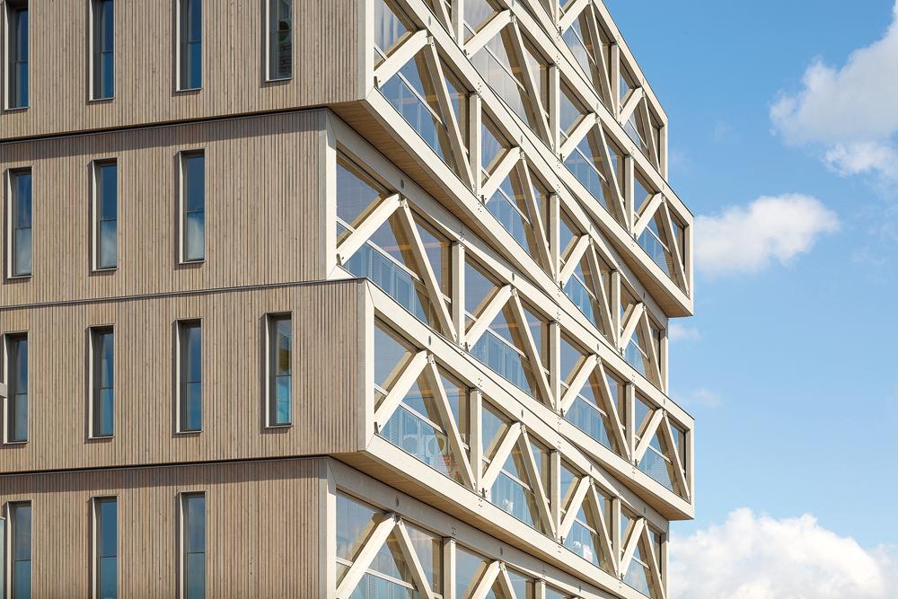 Südwestecke mit Loggienzone