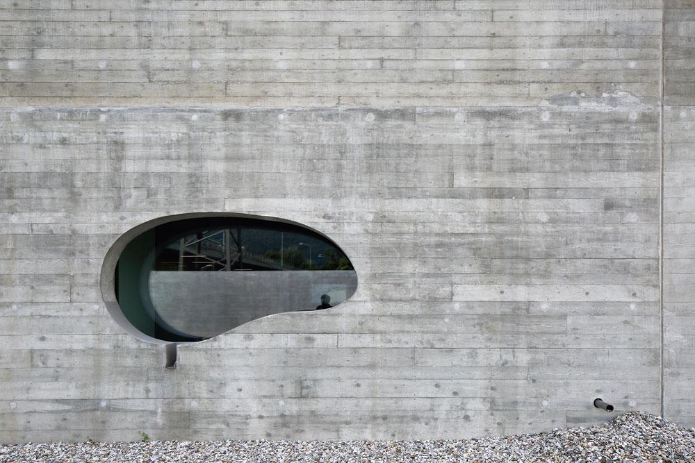 Detailansicht der Ostfassade