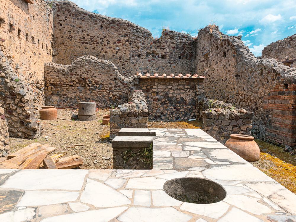 antikes Thermopolium, Pompeji