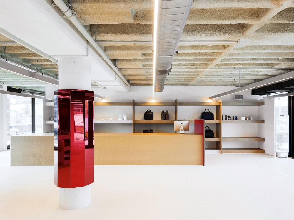 Raumgestaltung, Ausstellungsdesign: Gonzalez Haase AAS, Berlin
Andreas Murkudis + Aspesi Store (2014)