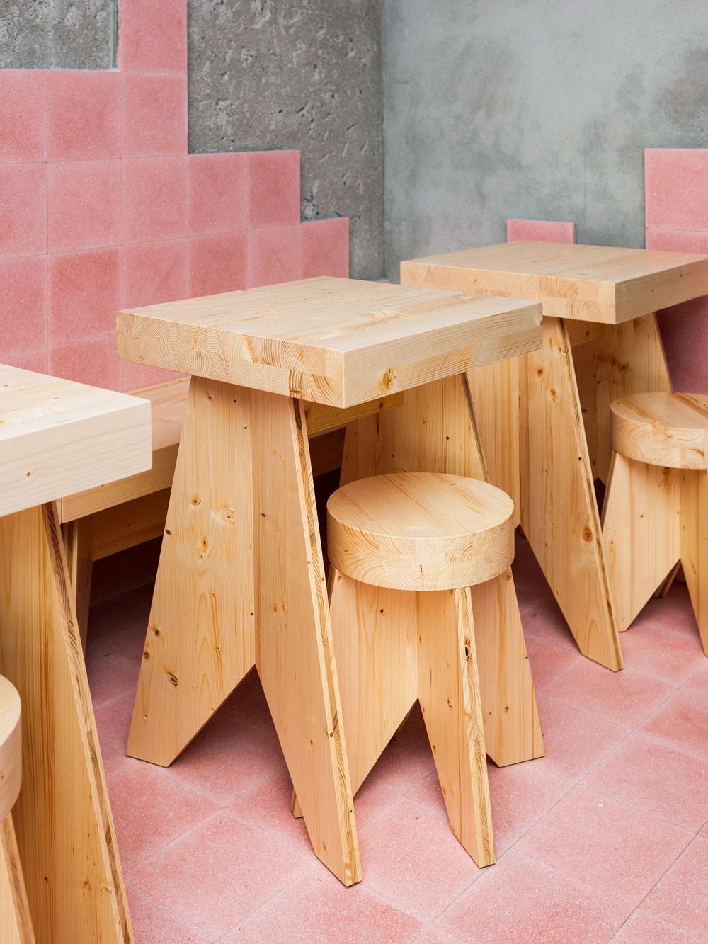 Raumgestaltung, Ausstellungsdesign: Gonzalez Haase AAS, Berlin
Restaurant Beets & Roots (2016)