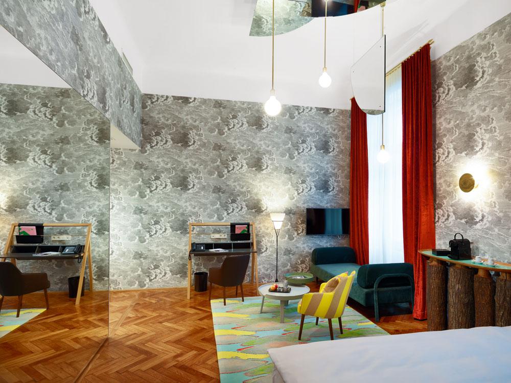 Zimmer 67, Design: Lilli Hollein und Markus Eiblmayr, Wien