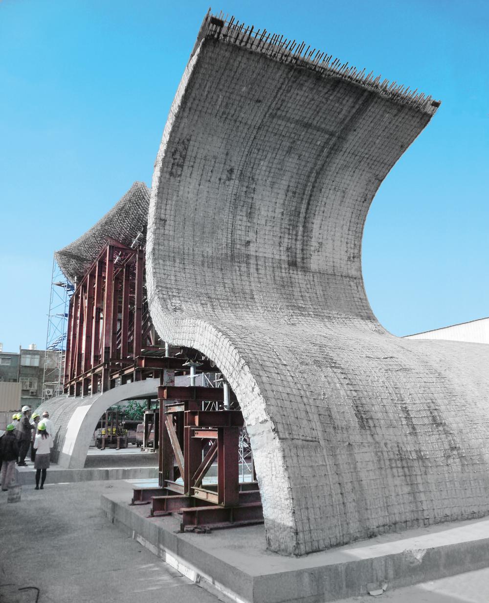 Opernhaus / Nationaltheater in TW-Taichung, 2016; Architekt: Toyo Ito
Ausführungsmuster
