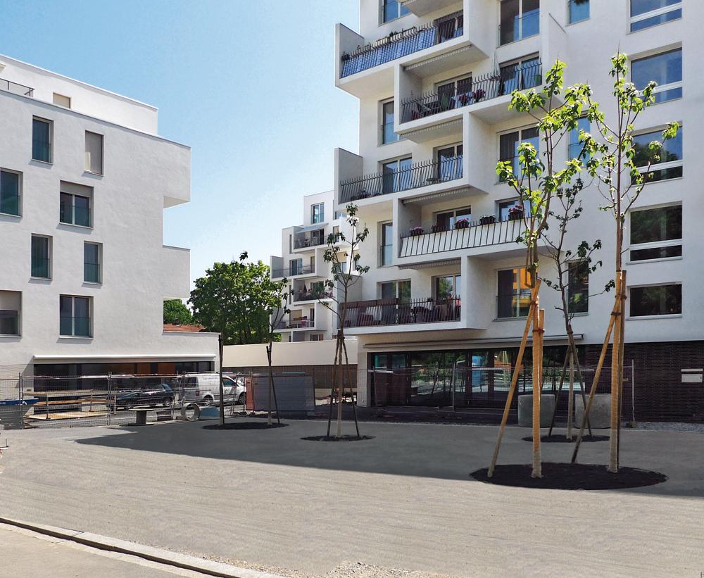 Siedlung »Frieden« in Zürich, 2013; Architekten: pool Architekten