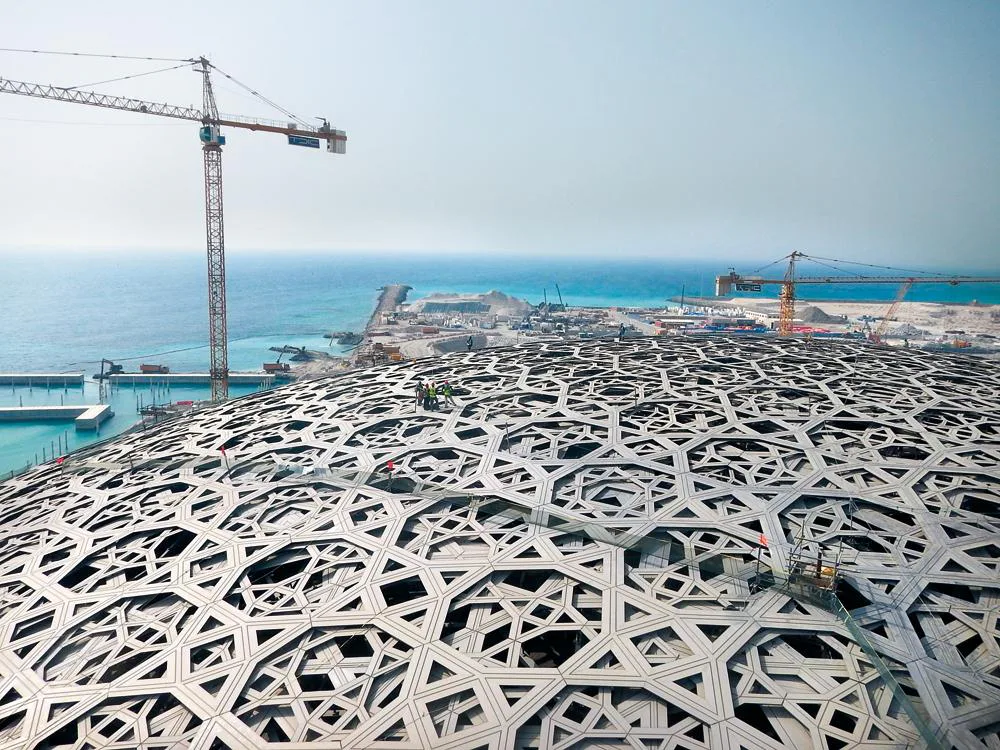 Technik: Die Konstruktion der Kuppel des Louvre Abu Dhabi